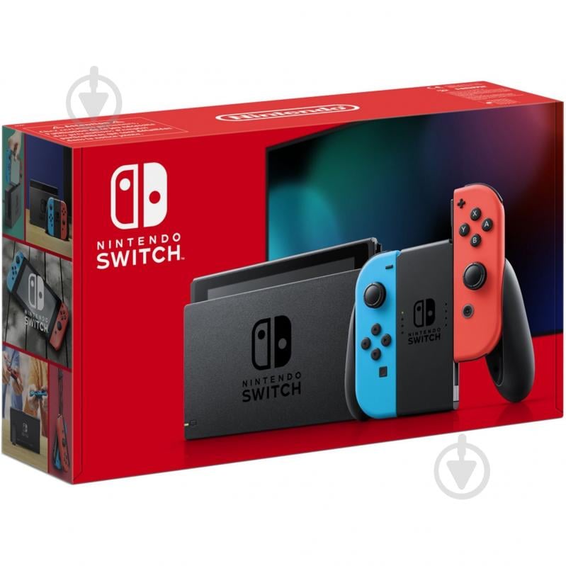 Ігрова консоль NINTENDO Switch неоновий червоний / неоновий синій - фото 14