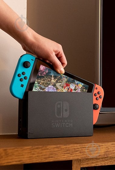 Ігрова консоль NINTENDO Switch неоновий червоний / неоновий синій - фото 12