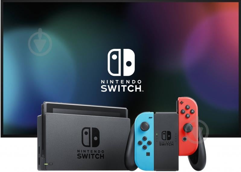 Ігрова консоль NINTENDO Switch неоновий червоний / неоновий синій - фото 7