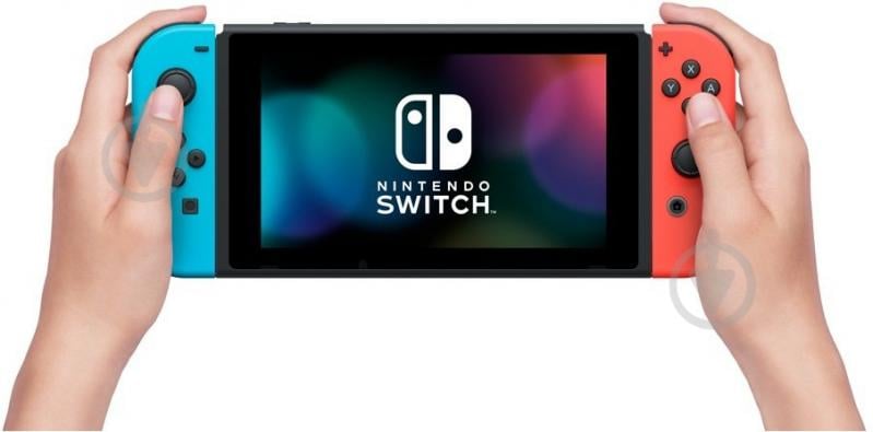 Ігрова консоль NINTENDO Switch неоновий червоний / неоновий синій - фото 4