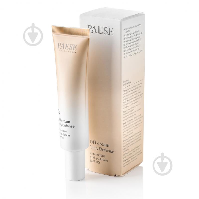 Крем тональный PAESE SPF30 Daily Defense (2-W) Beige 30 мл - фото 1