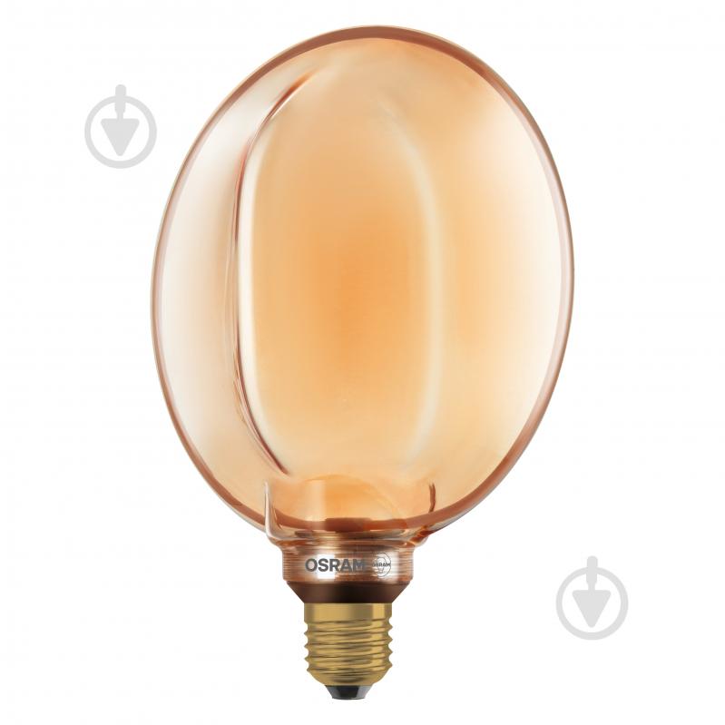 Лампа світлодіодна Ledvance Vintage 1906 Globe 183 Filament O Lamp DIM 800K Gold 4 Вт E27 1800 К 220 В прозора - фото 3