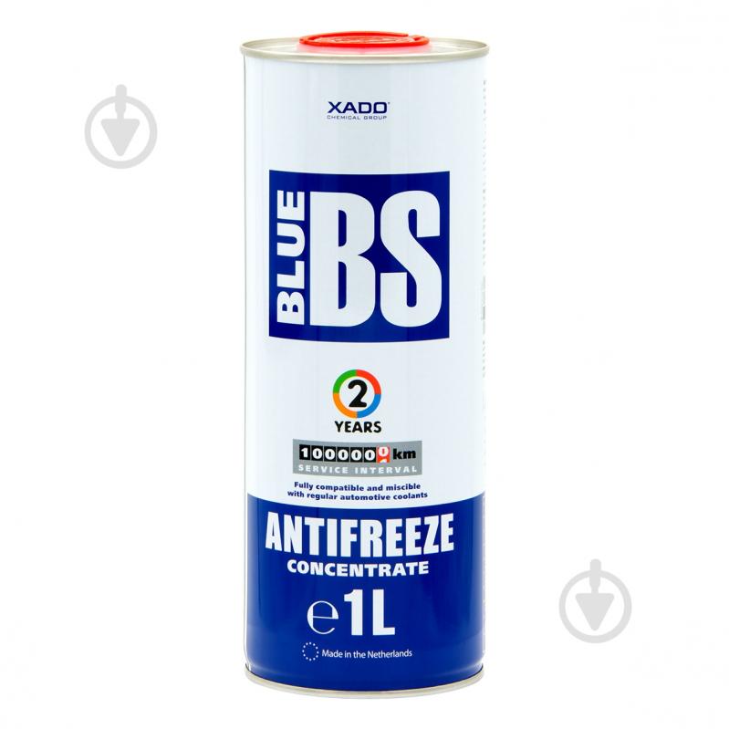 Антифриз XADO BS до - 64°С концентрат 1 л синий (XA 50002_) - фото 1