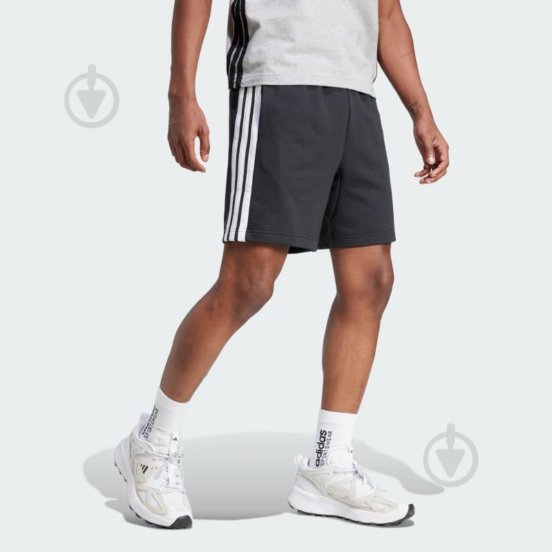 Шорти Adidas M 3S FT SHO JE6414 р. L чорний - фото 3 Шорти Adidas M 3S FT SHO JE6414 р. L чорний - фото 3