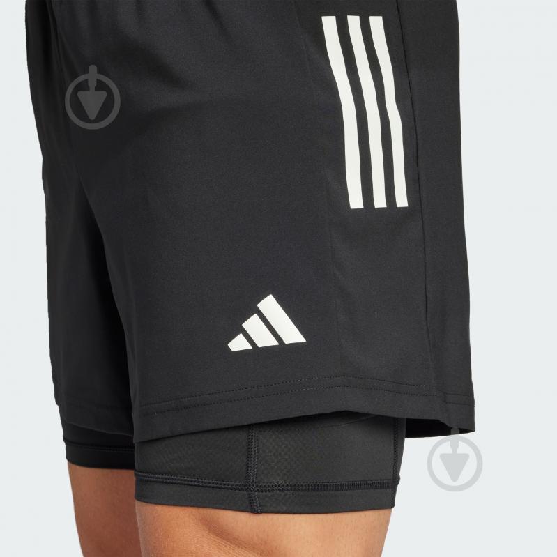 Шорти Adidas OTR B S 2in1 M JM5400 р. L чорний - фото 3 Шорти Adidas OTR B S 2in1 M JM5400 р. L чорний - фото 3