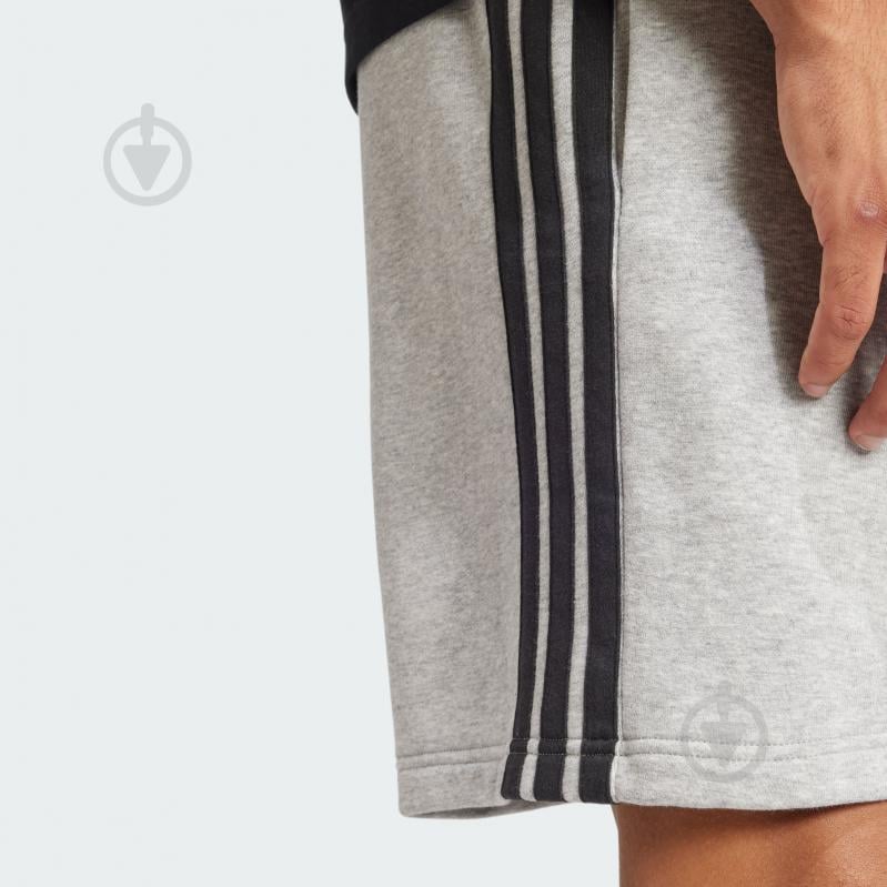 Шорти Adidas M 3S FT SHO JE6419 р. M сірий - фото 5 Шорти Adidas M 3S FT SHO JE6419 р. M сірий - фото 5