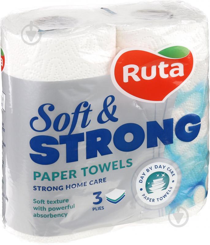 Паперові рушники Ruta Soft Strong тришаровий 2 шт. - фото 1