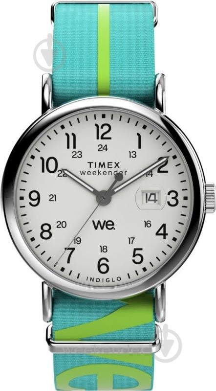 Наручний годинник Weekender Timex silver (Tx2w99600) - фото 1 Наручний годинник Weekender Timex silver (Tx2w99600) - фото 1