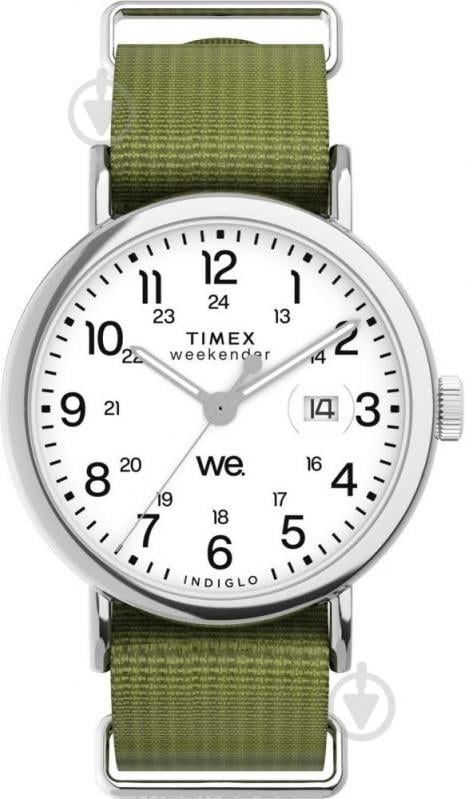 Наручний годинник Weekender Timex silver (Tx2w86000) - фото 1 Наручний годинник Weekender Timex silver (Tx2w86000) - фото 1
