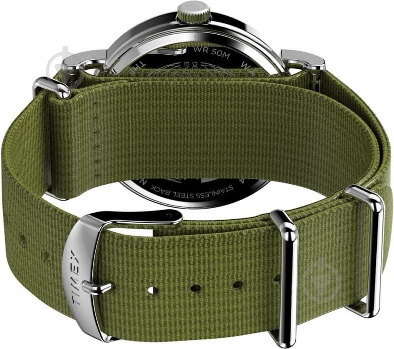 Наручний годинник Weekender Timex silver (Tx2w86000) - фото 5 Наручний годинник Weekender Timex silver (Tx2w86000) - фото 5