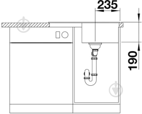 Мийка для кухні Blanco Zia 45 S Compact - фото 4