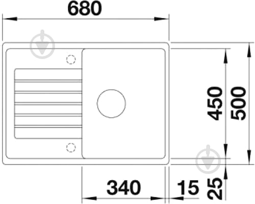 Мийка для кухні Blanco Zia 45 S Compact - фото 2