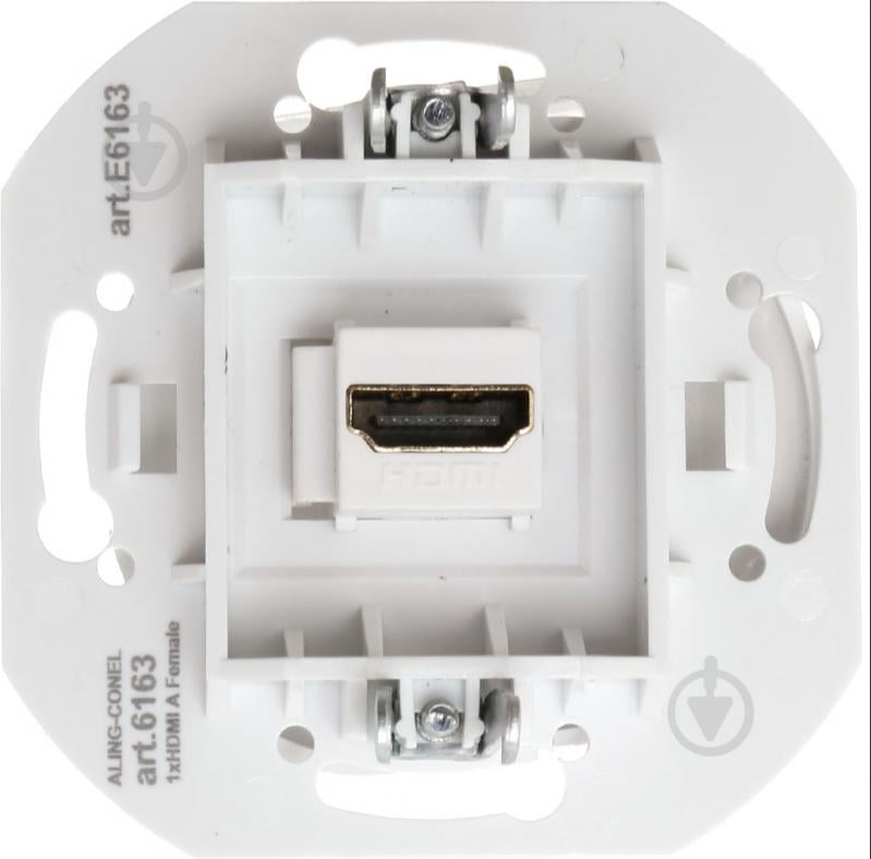 Розетка HDMI Aling-Conel Eon білий E6163.0 - фото 3