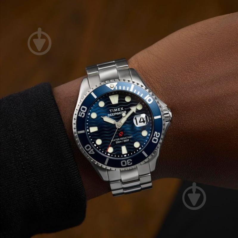 Наручний годинник Deep Water Timex silver (Tx2w81900) - фото 2