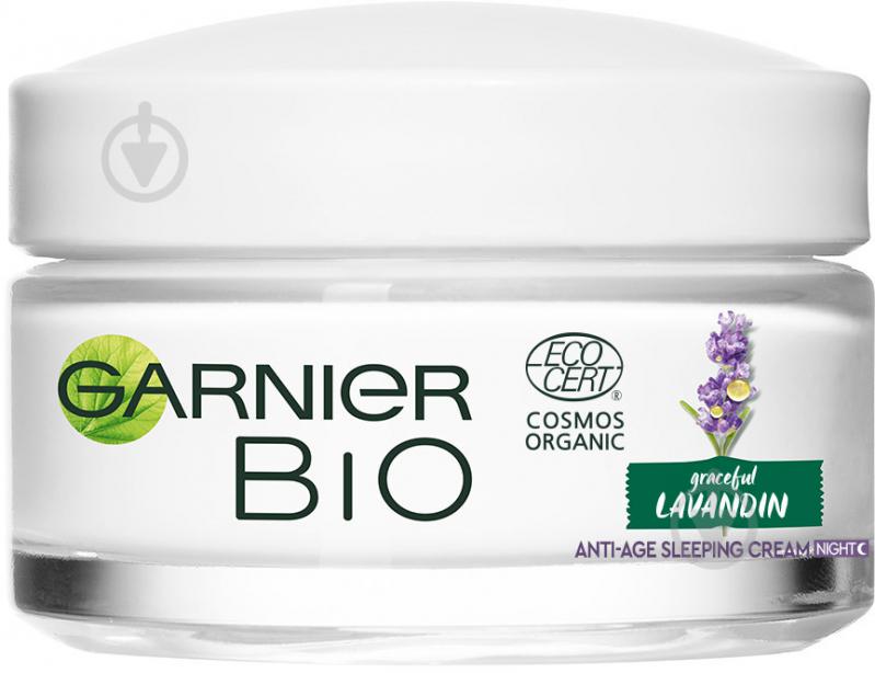 Крем для лица ночной Garnier Bio Lavandin Anti-Age 50 мл - фото 1