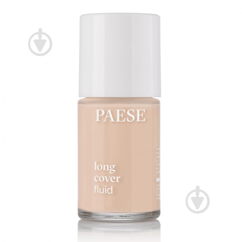 Крем тональний PAESE Long Cover Fluid (01) Light Beige 30 мл - фото 1