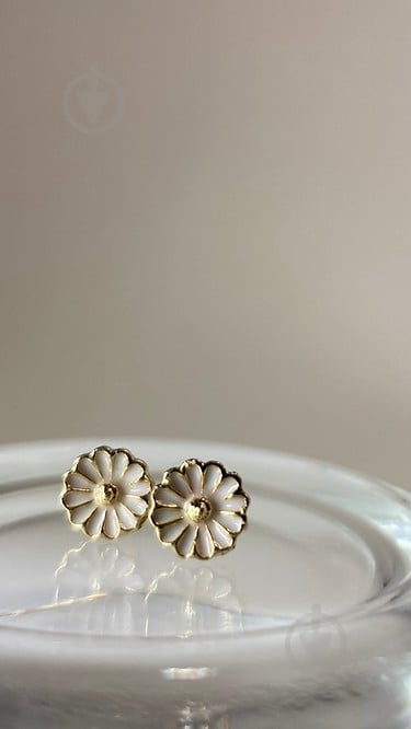 Серьги-пусеты MISO accessory цветы - фото 1