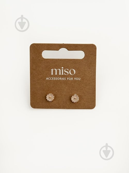 Серьги-пусеты MISO accessory цветы - фото 2