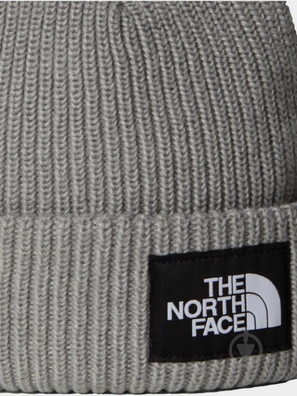 Шапка THE NORTH FACE SALTY LINED BEANIE NF0A8CGZDYX1 р.os сірий - фото 2