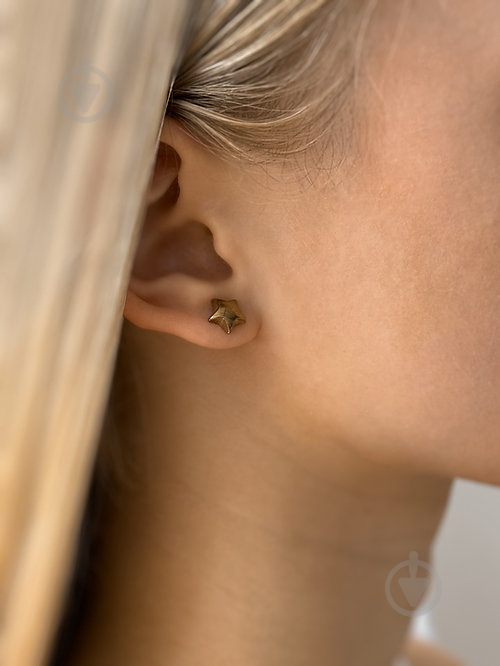 Серьги-пусеты MISO accessory звездочка - фото 1 Серьги-пусеты MISO accessory звездочка - фото 1