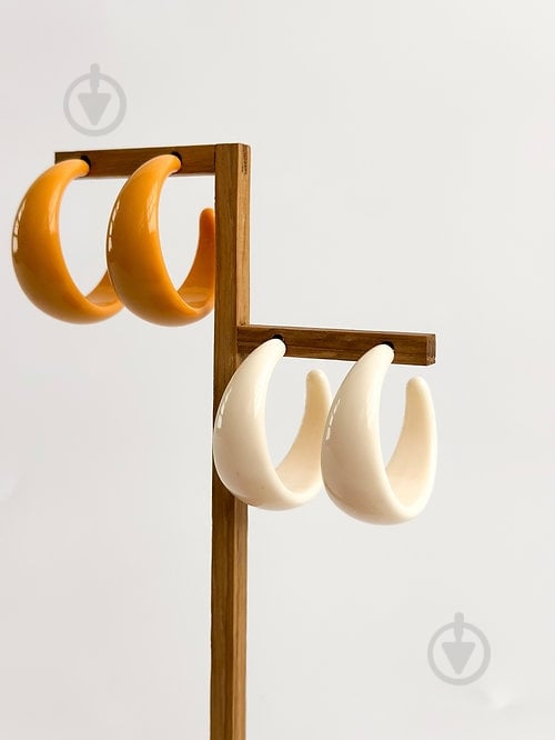 Серьги MISO accessory кольцо широкое - фото 3