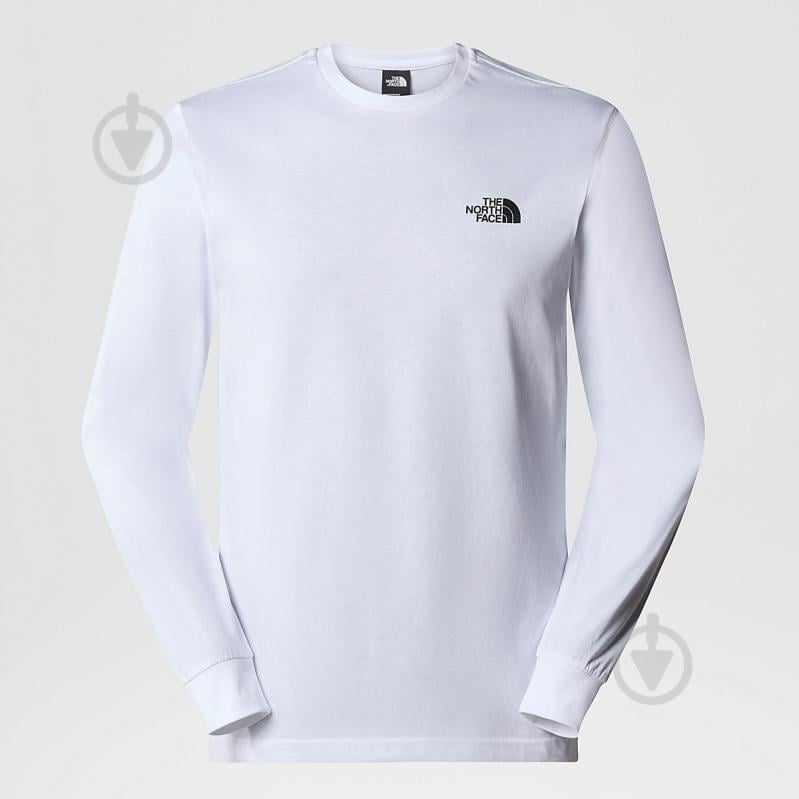 Футболка THE NORTH FACE M L/S BOX NSE TEE NF0A87NNFN41 р.L білий - фото 3 Футболка THE NORTH FACE M L/S BOX NSE TEE NF0A87NNFN41 р.L білий - фото 3
