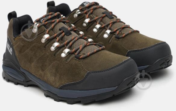 Кроссовки мужские Jack Wolfskin REFUGIO TEXAPORE LOW M 4049851_4287 р.45,5 зеленые - фото 6