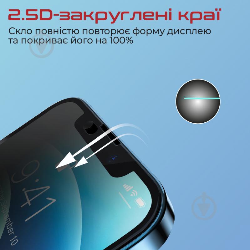 Защитное стекло Promate для iPhone 13 Pro Max (spyshield.13max) - фото 4