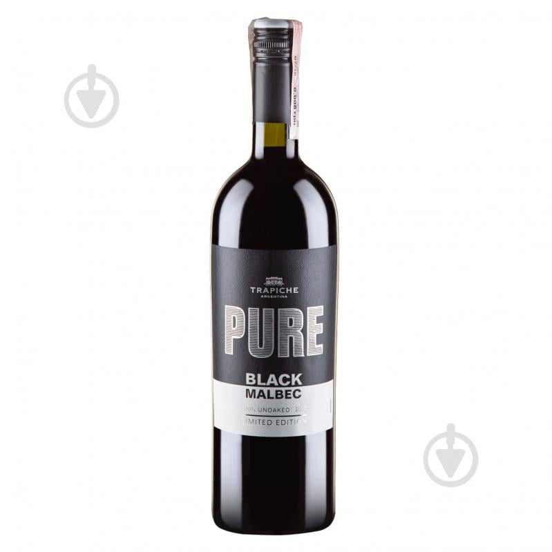 Вино Trapiche Pure Malbec Black красное сухое 0,75 л - фото 1