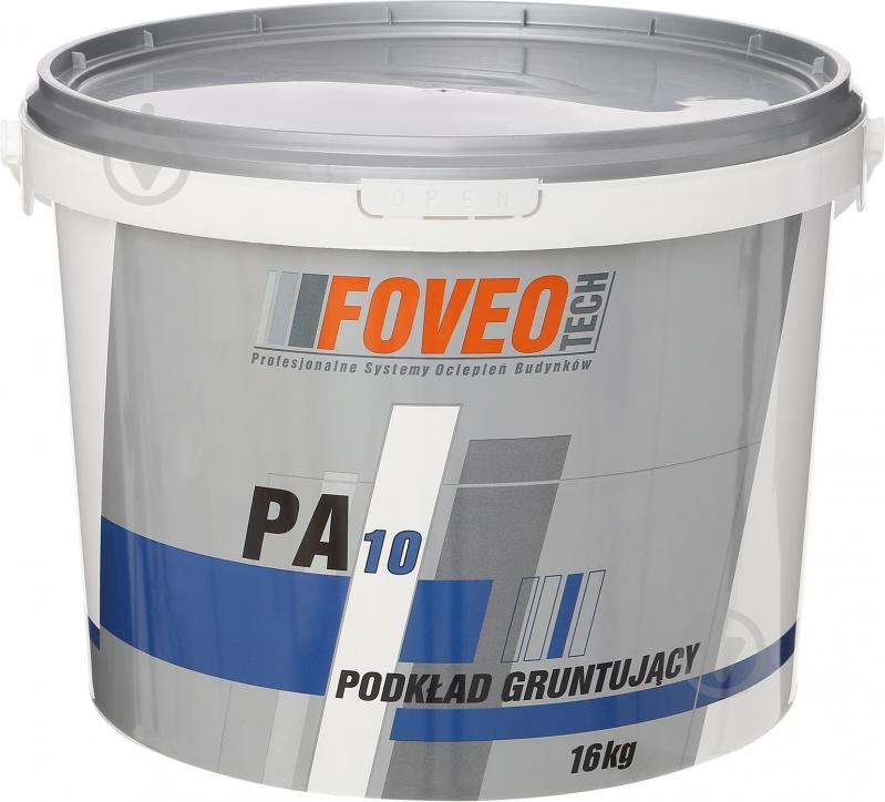 ᐉ Ґрунтувальна фарба акрилова водоемульсійна Foveo Tech РА10 мат білий ...