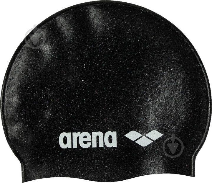 Шапочка для плавания Arena SILICONE CAP 006359-901 one size черный - фото 1