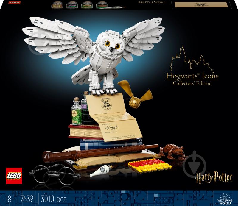 Конструктор LEGO Harry Potter Символы Хогвартса: коллекционное издание 76391 - фото 1