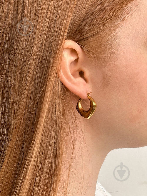 Серьги MISO accessory золотой полумесяц - фото 2 Серьги MISO accessory золотой полумесяц - фото 2