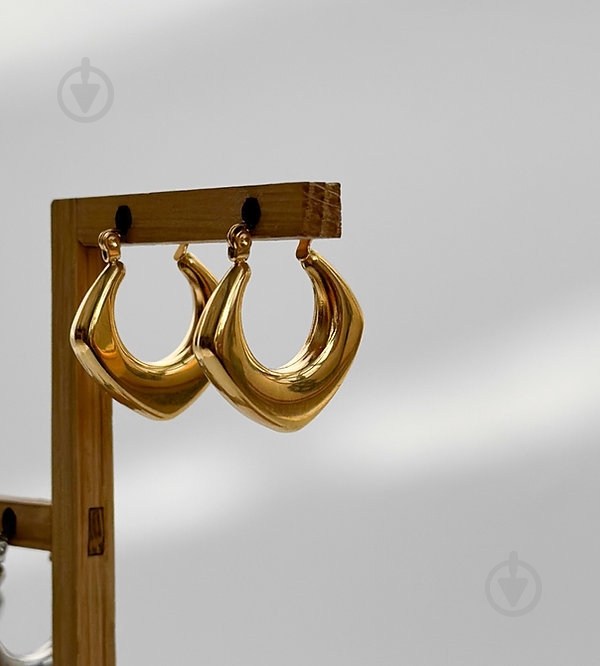 Серьги MISO accessory золотой полумесяц - фото 1 Серьги MISO accessory золотой полумесяц - фото 1