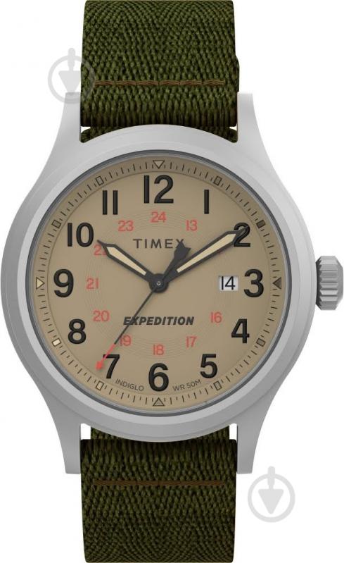 Наручные часы Expedition Timex silver (Tx2v65800) - фото 1 Наручные часы Expedition Timex silver (Tx2v65800) - фото 1