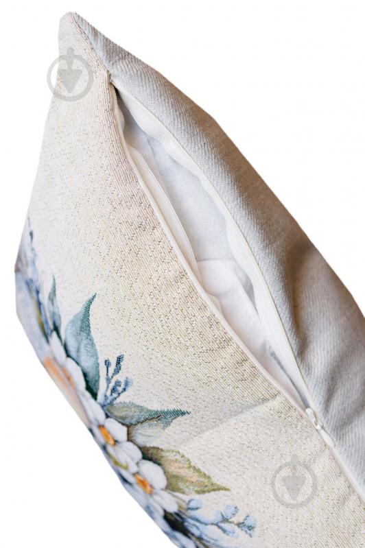 Подушка декоративная Великдень Рrimavera 45x45 см молочный Прованс - фото 4