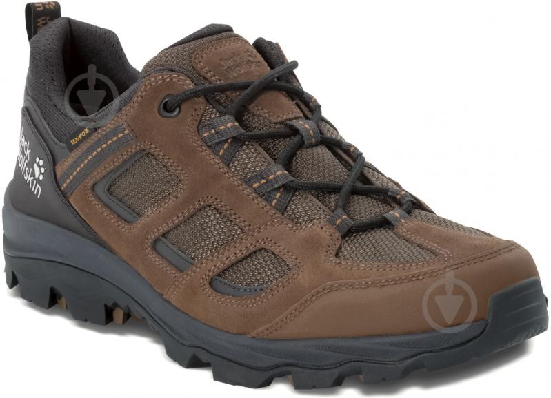 Кросівки чоловічі Jack Wolfskin VOJO 3 TEXAPORE LOW M 4042441_5298 р.44 коричневі - фото 3