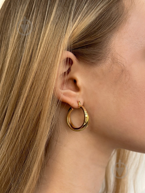 Серьги MISO accessory двойное кольцо - фото 2