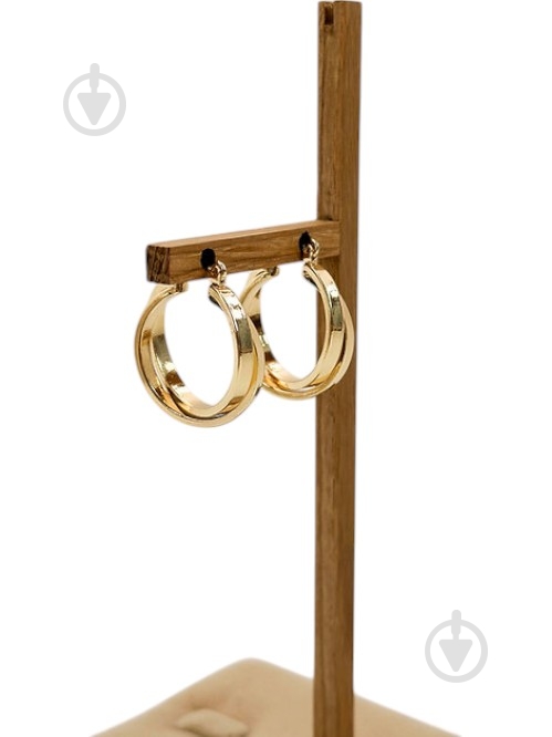 Серьги MISO accessory двойное кольцо - фото 1