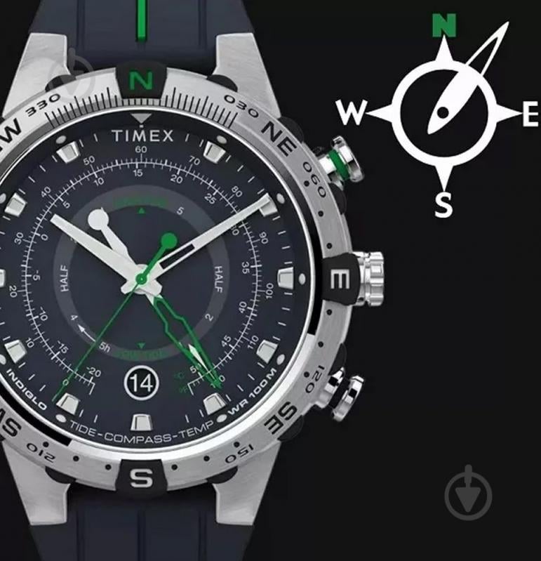Наручные часы Expedition Timex silver (Tx2v22100) - фото 3 Наручные часы Expedition Timex silver (Tx2v22100) - фото 3