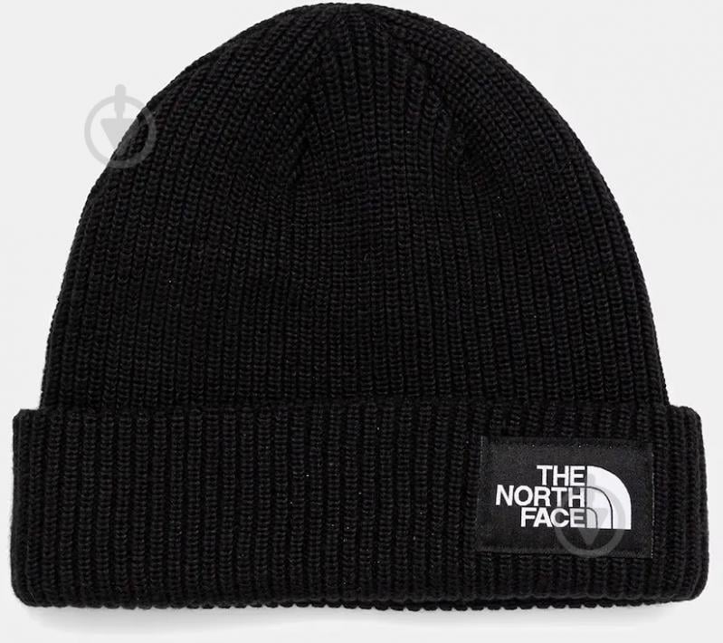 Шапка THE NORTH FACE SALTY LINED BEANIE NF0A8CGZJK31 р.os чорний - фото 1