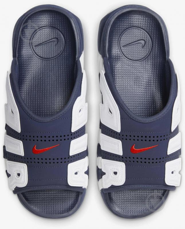 Шльопанці Nike Nike Air More Uptempo FQ8699-400 р.47,5 синій - фото 4 Шльопанці Nike Nike Air More Uptempo FQ8699-400 р.47,5 синій - фото 4