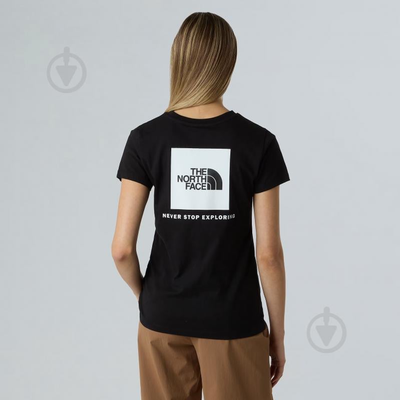Футболка THE NORTH FACE W SS BOX NSE SLIM TEE NF0A87NMJK31 р.XS чорний - фото 2