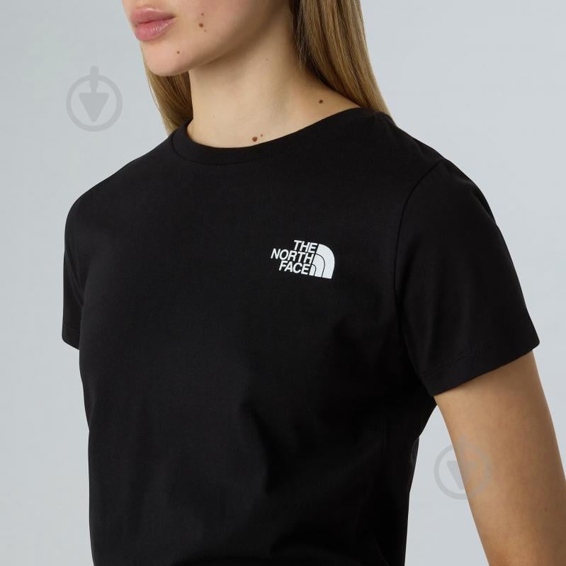 Футболка THE NORTH FACE W SS BOX NSE SLIM TEE NF0A87NMJK31 р.XS чорний - фото 3
