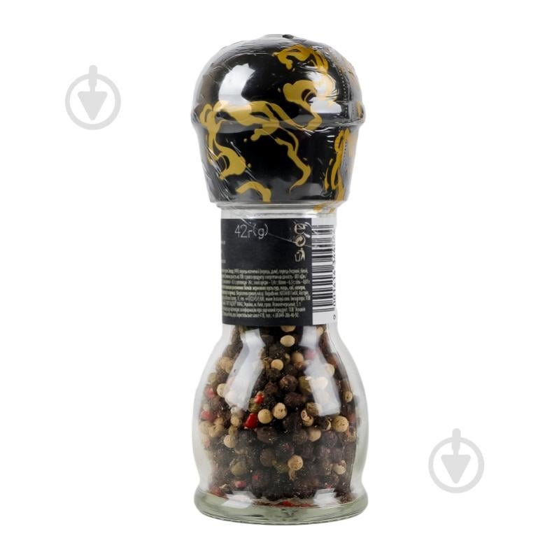 Суміш перців з копченим перцем-Млинок 42,5 г KOTANYI - фото 12 Суміш перців з копченим перцем-Млинок 42,5 г KOTANYI - фото 12