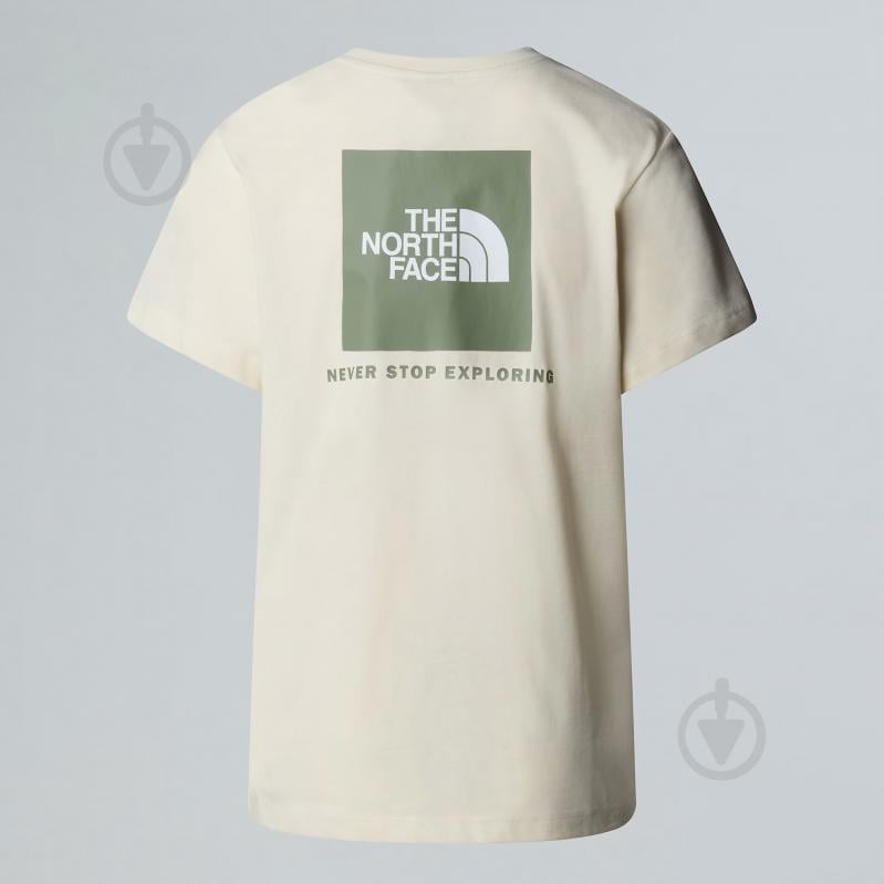 Футболка THE NORTH FACE W SS BOX NSE RELAXED TEE NF0A87NKEBE1 р.S бежевий - фото 8