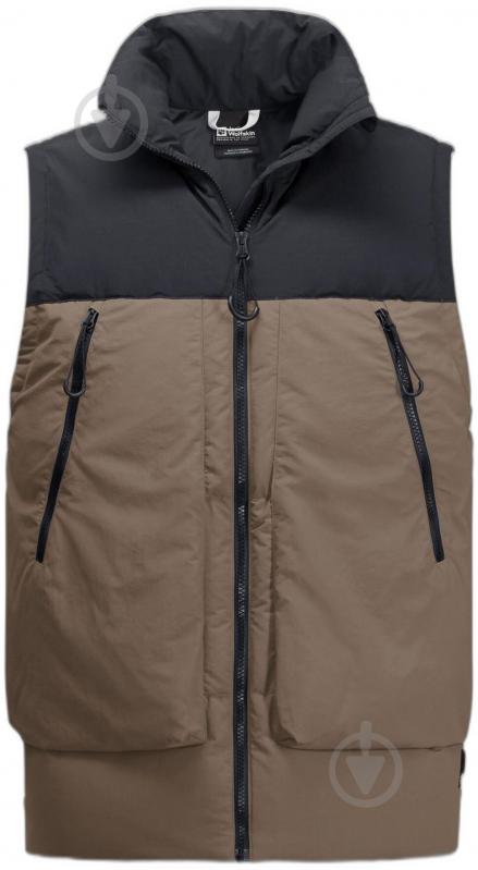 Жилет Jack Wolfskin DELLBRUECK VEST 1207621_4610 р.2XL коричневый - фото 5