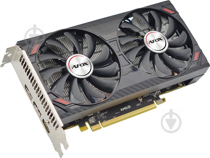 Відеокарта AFOX PCI-Ex Radeon RX 5500 XT 8GB GDDR6 8GB GDDR6 128bit (AFRX5500XT-8GD6H4) - фото 2