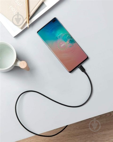 Кабель Anker Powerline III USB-C to USB-C 1,8 м чорний (A8853H11) - фото 2