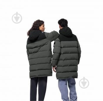 Куртка мужская Jack Wolfskin DELLBRUECK LONG JKT 1207551_4136 р.S зеленая - фото 4